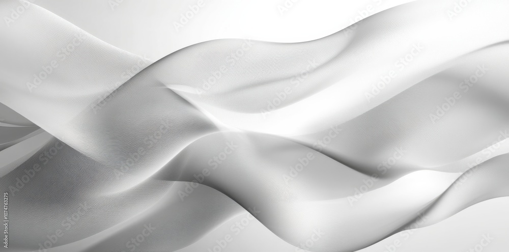 Abstract White Wave Design For Elegant Presentation Backgrounds Abstract White Wave Design For Elegant Presentation Backgrounds