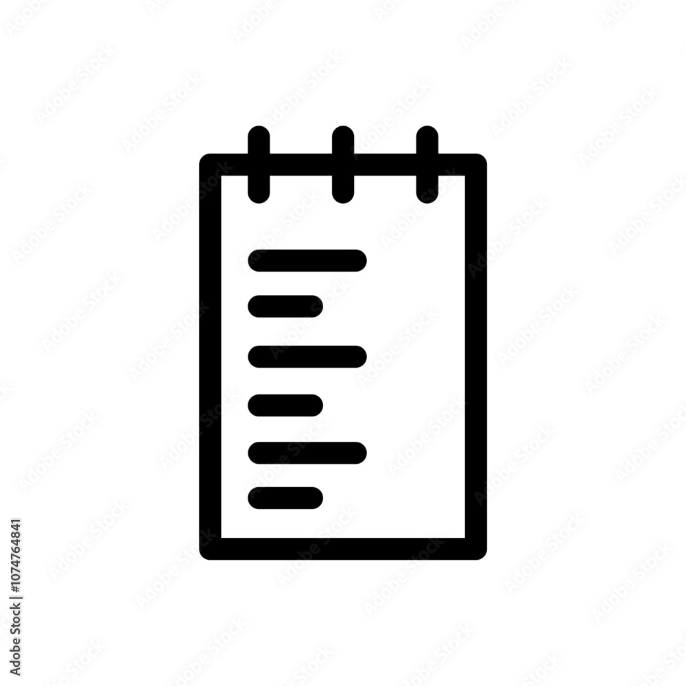 note icon. Simple vector sign. note icon. Simple vector sign.