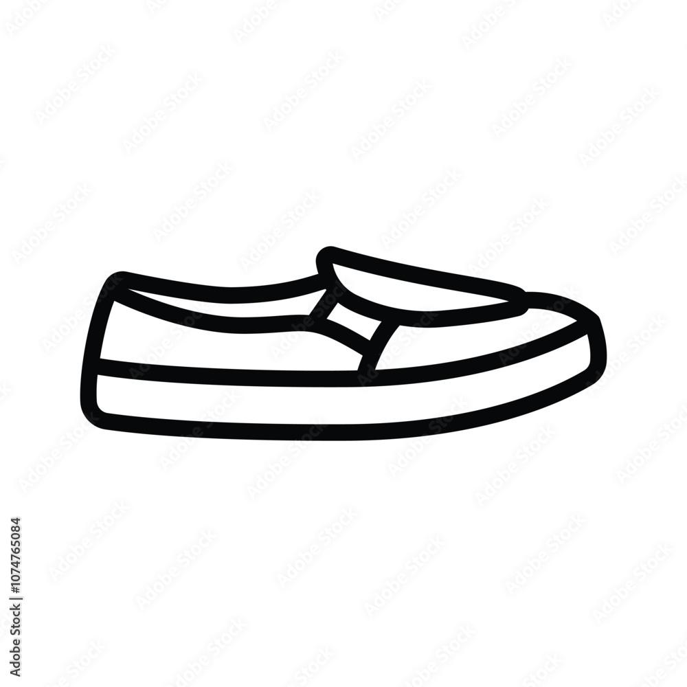 Comfortable loafer with slip on design, perfect for casual wear