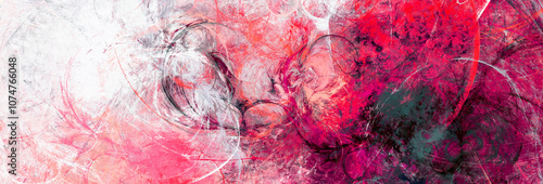 Abstract nice painting background. Fuchsia paint pattern. Artistic banner. Fr...