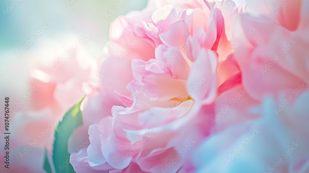 Abstract close-up of soft pink floral details - spring blossoms for design and decoration Abstract close-up of soft pink floral details - spring blossoms for design and decoration
