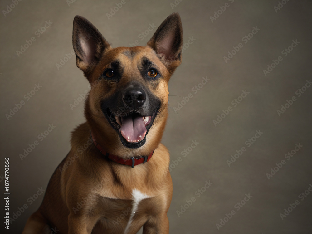 Capturing pet photography with a dog sitting still. Capturing pet photography with a dog sitting still.
