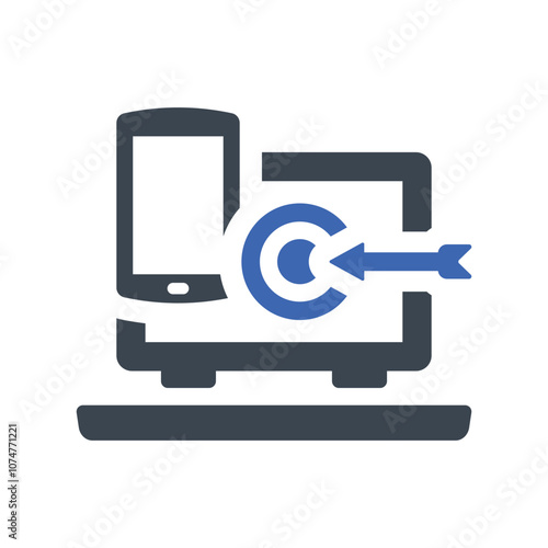 Device oriented icon