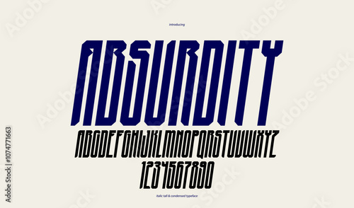 Bold and massive italic hea...