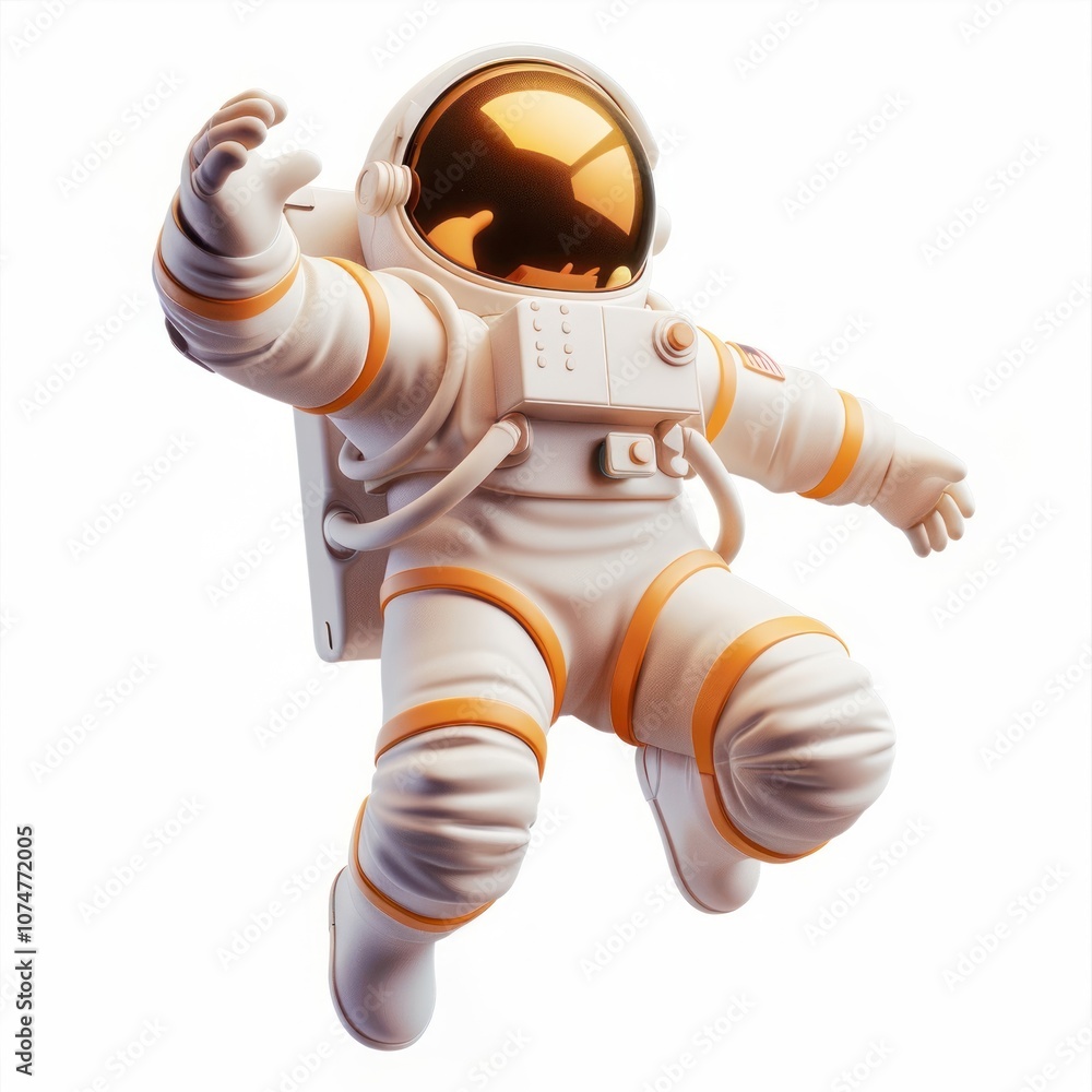 Astronaut floating exploration adventure. Astronaut floating exploration adventure.