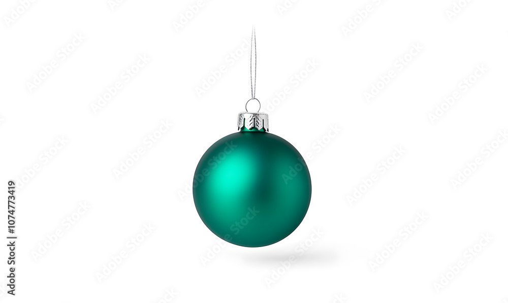 Shiny color Christmas ball isolated on a white background Shiny color Christmas ball isolated on a white background