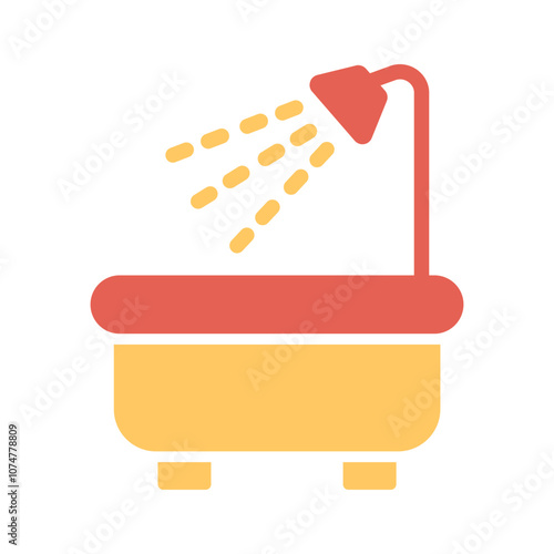 Bath Time Vector Icon