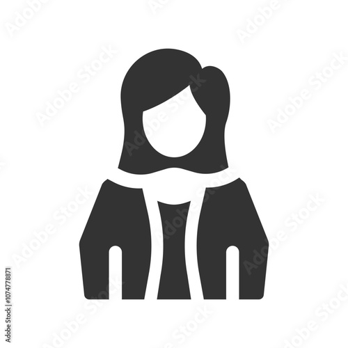 Female millennial icon