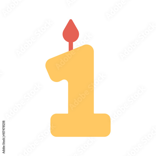 Age Number Vector Icon