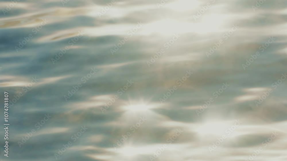 Captivating reflections dancing on water under the bright sun during midday Captivating reflections dancing on water under the bright sun during midday