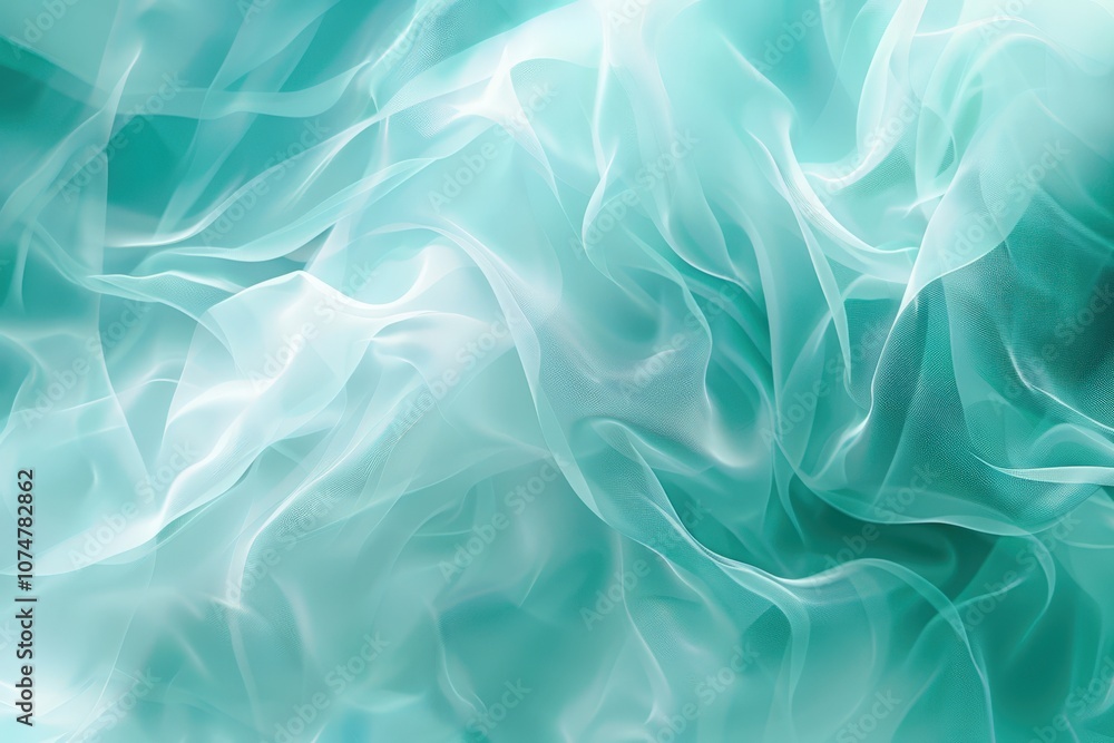 Abstract Texture of Light Blue Tulle Fabric Abstract Texture of Light Blue Tulle Fabric