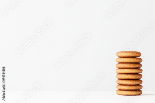 A pile of chicken nuggets, stacked casually, crunchy and golden, delicious and realistic, isolated on white background photo