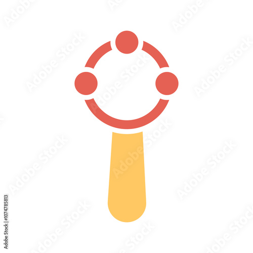 Rattles & Toys Vector Icon