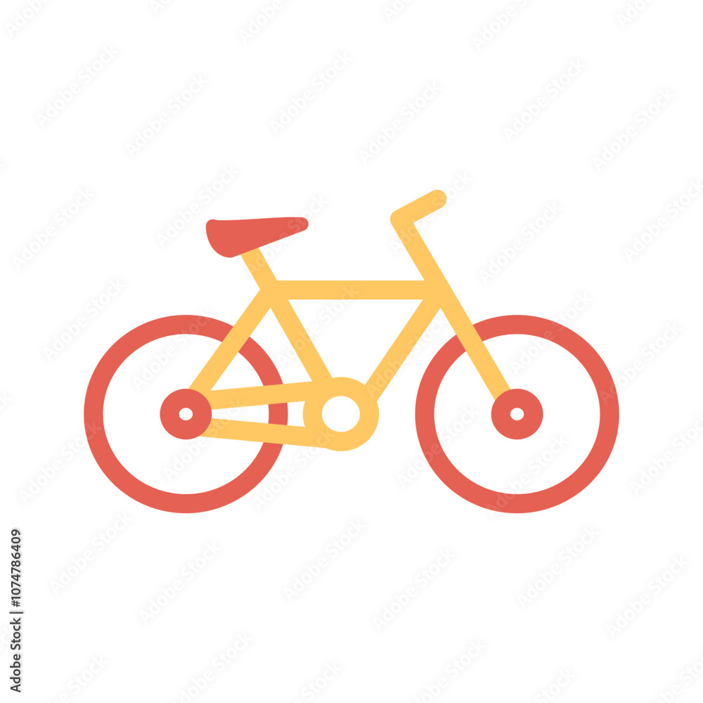Fototapeta premium Bike Ride Vector Icon