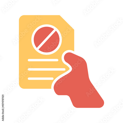 Resignation Vector Icon