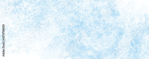Textured Concrete Wall in Soft Blue with Faded White Highlights and Subtle Aging Effects
