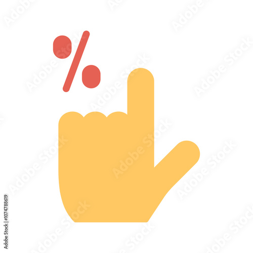 Click Through Rate Vector Icon
