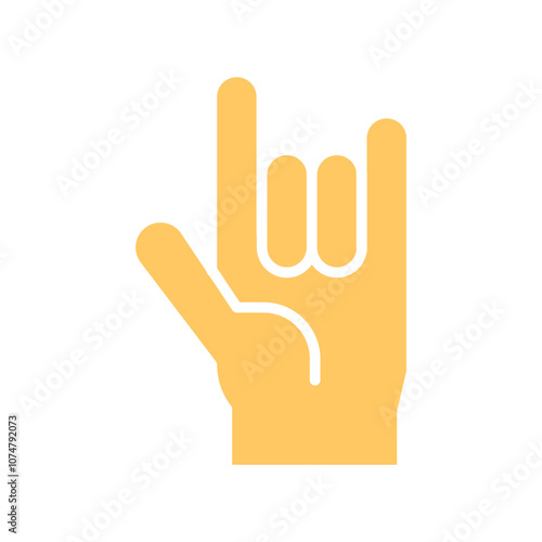 Love You Gesture Vector Icon