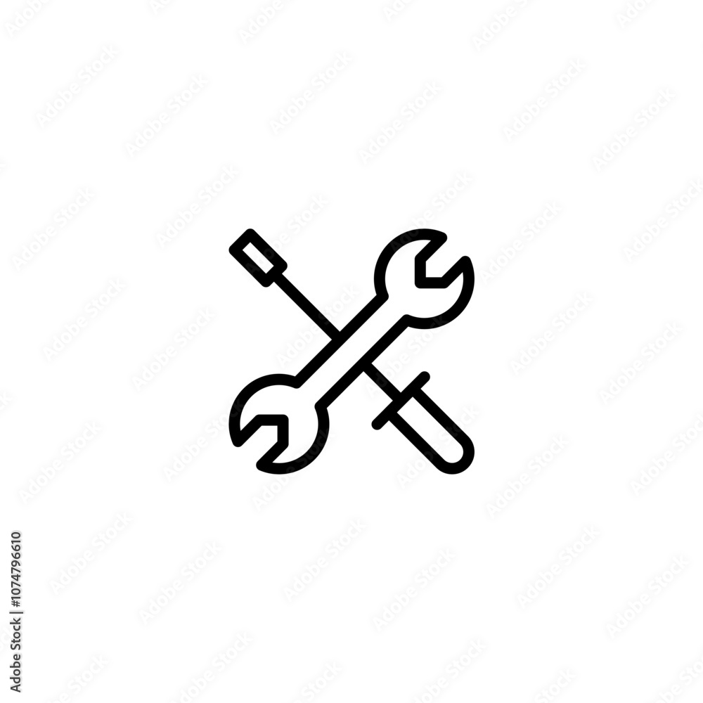 Settings icon. Simple vector sign. Settings icon. Simple vector sign.