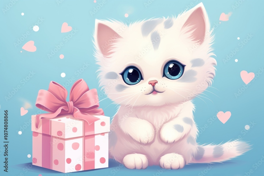 Kitten animal mammal gift. Kitten animal mammal gift.