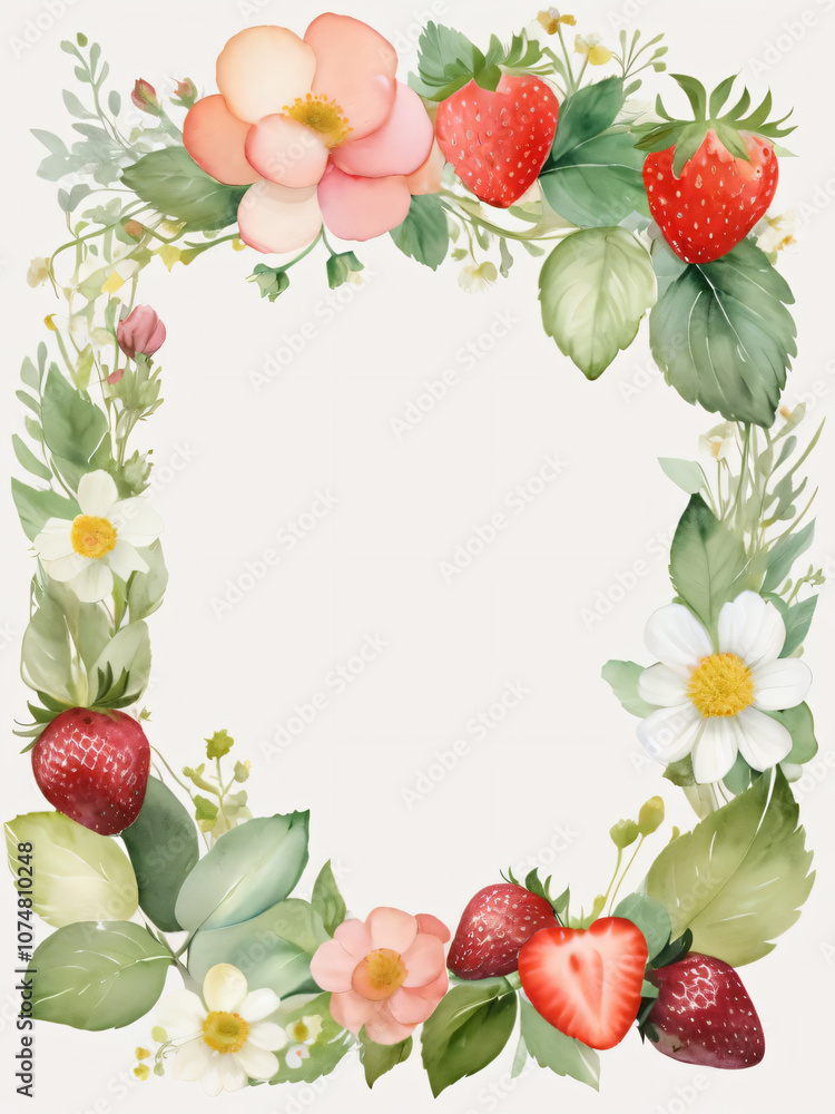 Beautiful wedding invite featuring delicate flowers. Beautiful wedding invite featuring delicate flowers.