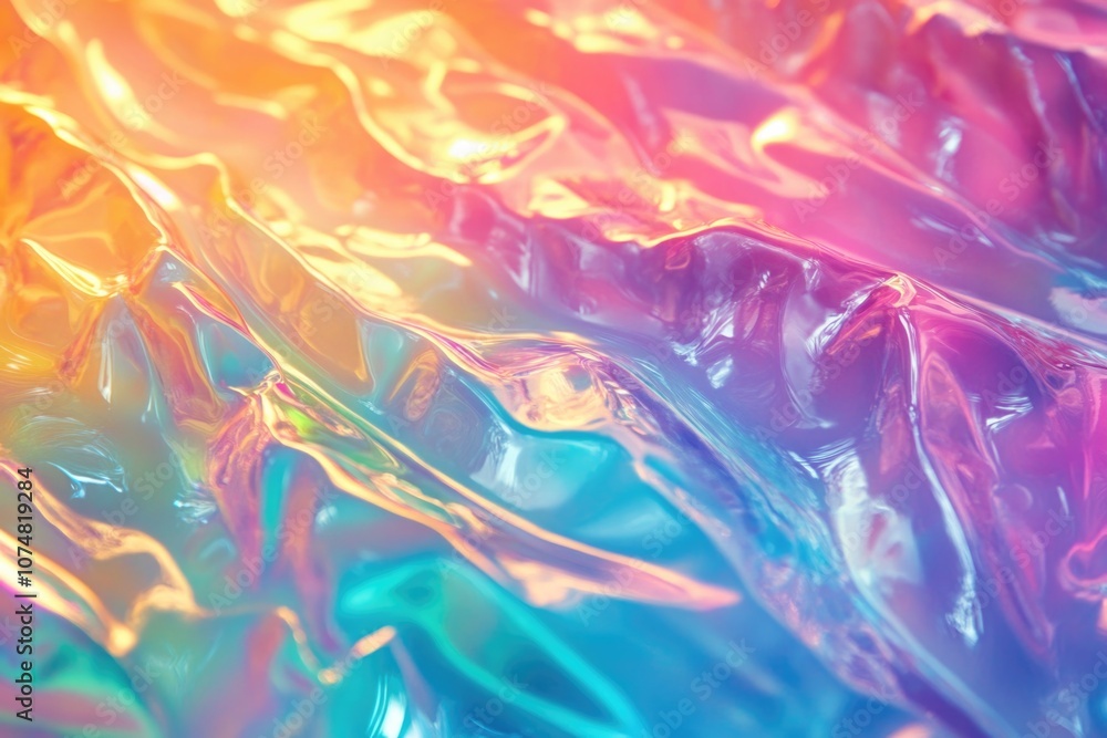 Colorful Plastic Waves Colorful Plastic Waves