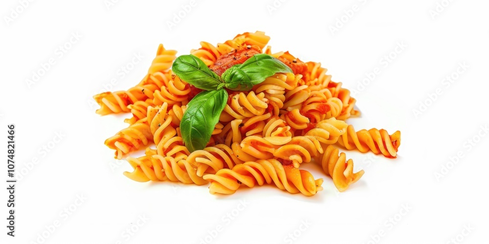 Penne Pasta with Basil and Parmesan Cheese Penne Pasta with Basil and Parmesan Cheese