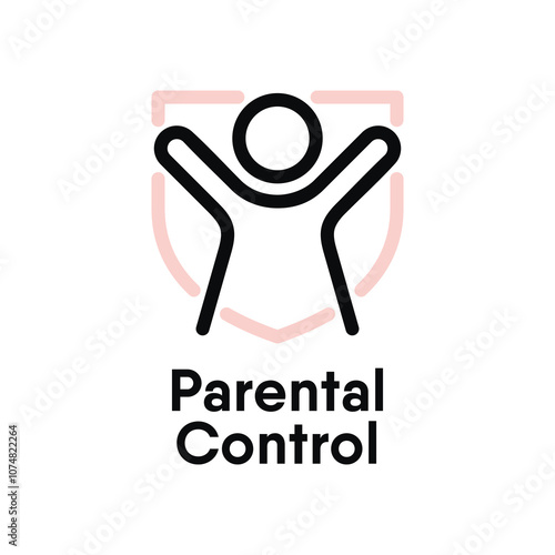 Parental Control vector information sign