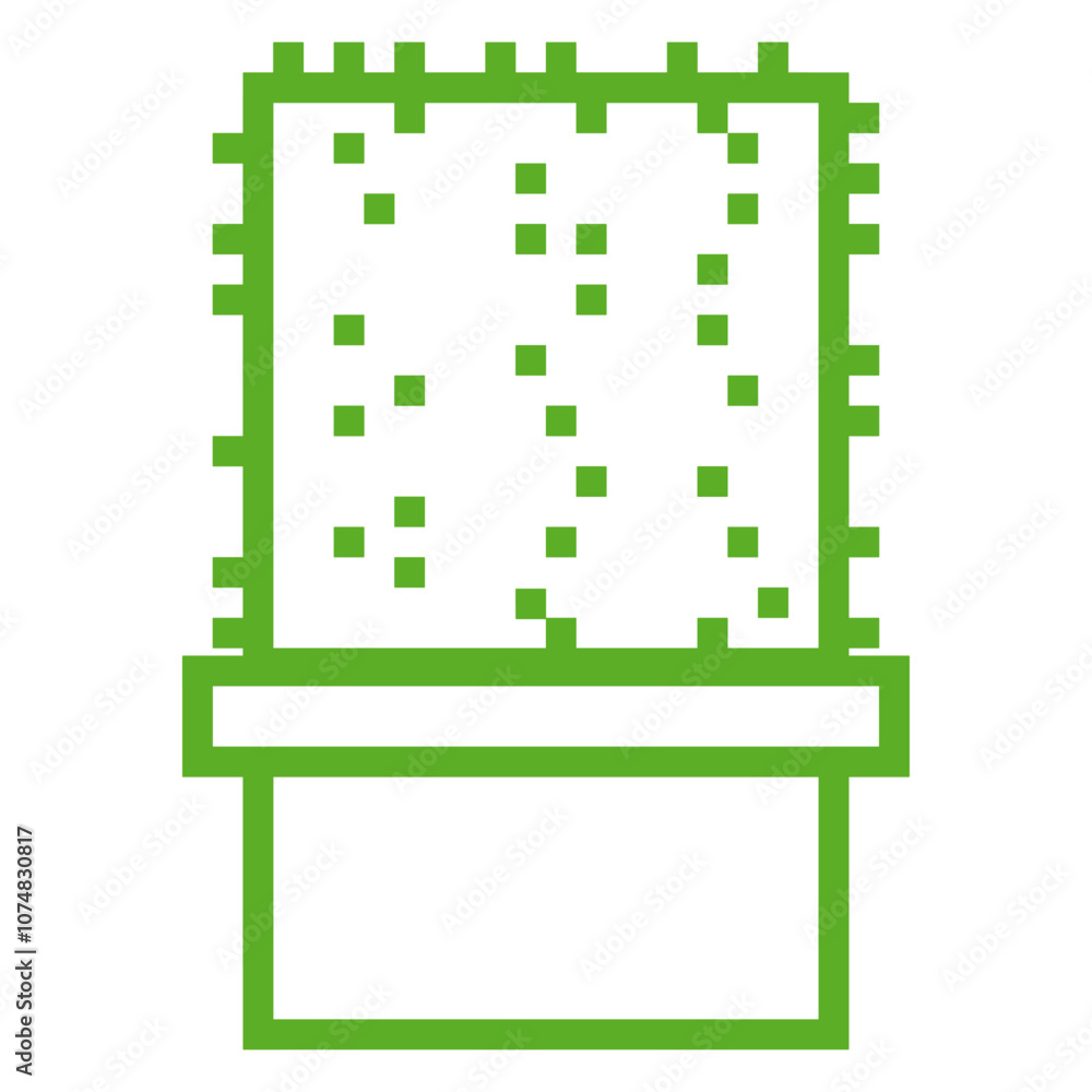 Cactus Cacti Retro Video Game Pixel Flower Pot Spines Plant Thorny Stinger Spine Green Botanical Nature Cool Fun Sahara Plant Lover Isolated T-Shirt Poster Sticker Print Illustration Vector Design Cactus Cacti Retro Video Game Pixel Flower Pot Spines Plant Thorny Stinger Spine Green Botanical Nature Cool Fun Sahara Plant Lover Isolated T-Shirt Poster Sticker Print Illustration Vector Design