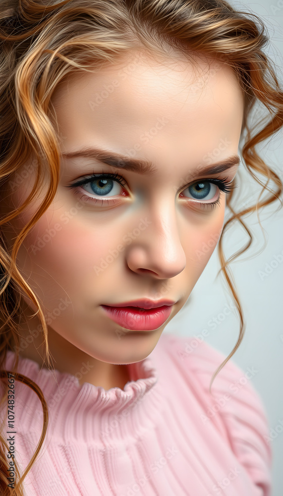 Discussing about her problems isolated with white highlights, png Discussing about her problems isolated with white highlights, png