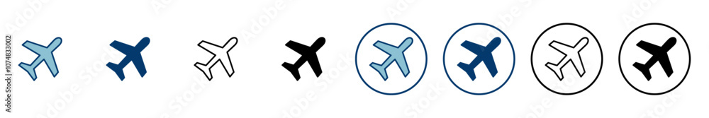 Plane icon vector isolated on white background. Aeroplane vector icon. Flight transport symbol. Travel element illustration. Holiday symbol. Airplane Plane icon vector isolated on white background. Aeroplane vector icon. Flight transport symbol. Travel element illustration. Holiday symbol. Airplane