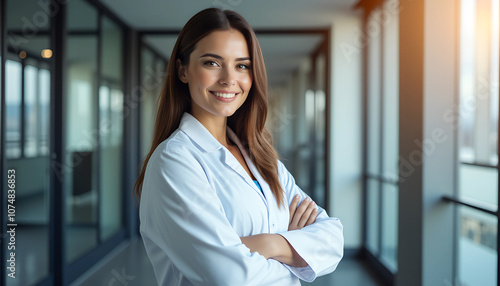 Empowering women in science as they shape the future in a modern laboratory setting