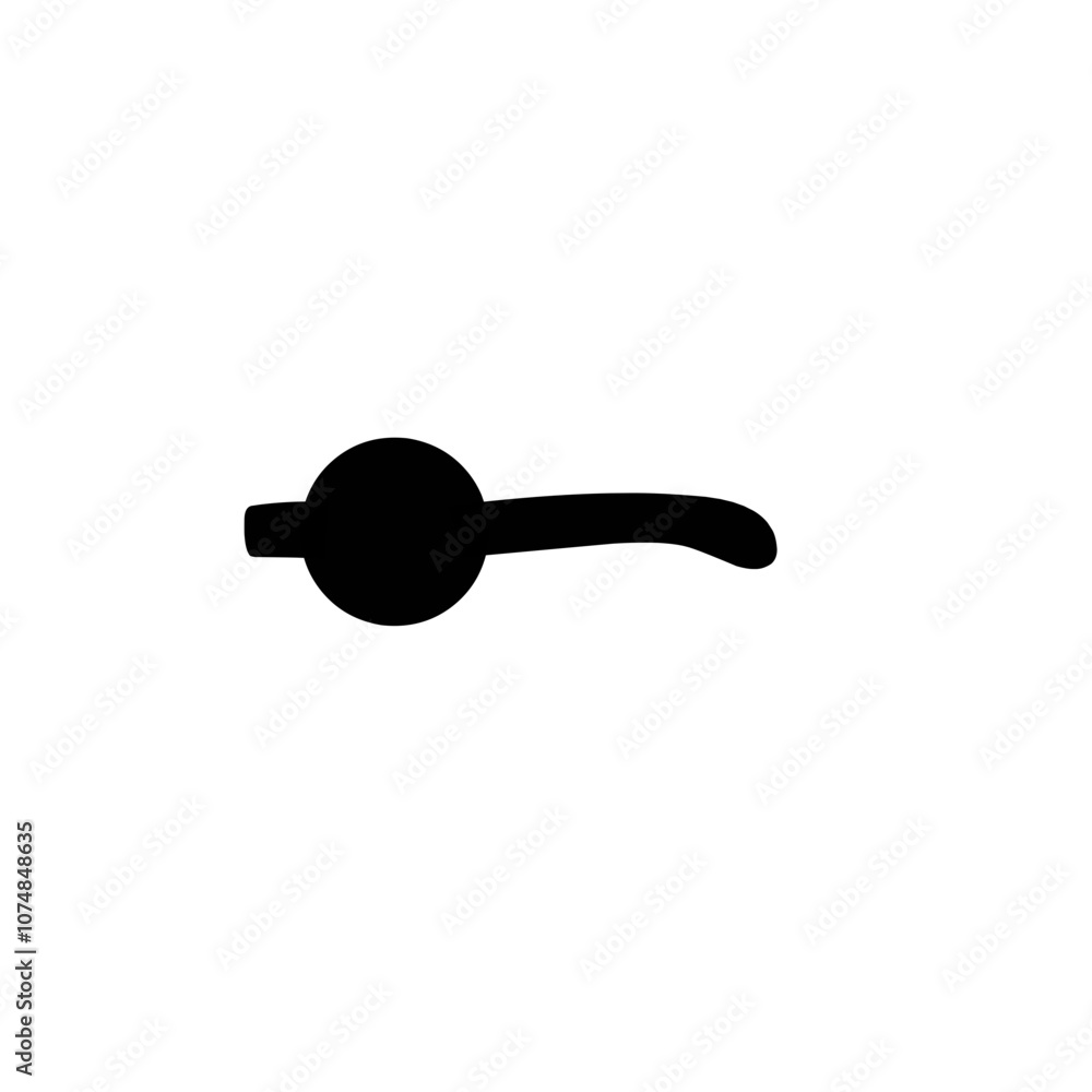 door handle silhouette door handle silhouette
