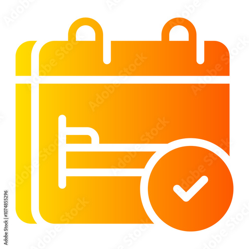 booking gradient icon