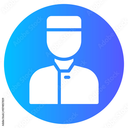 bell boy gradient icon