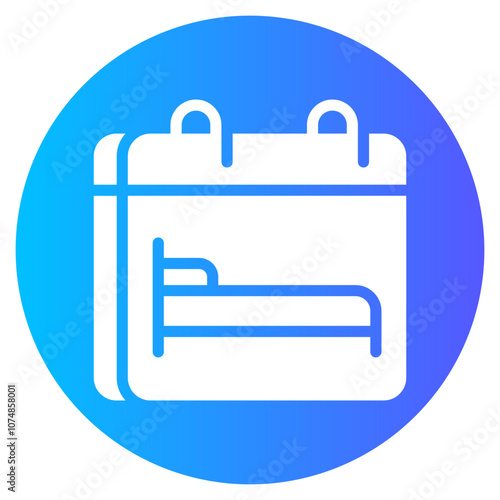 calendar gradient icon