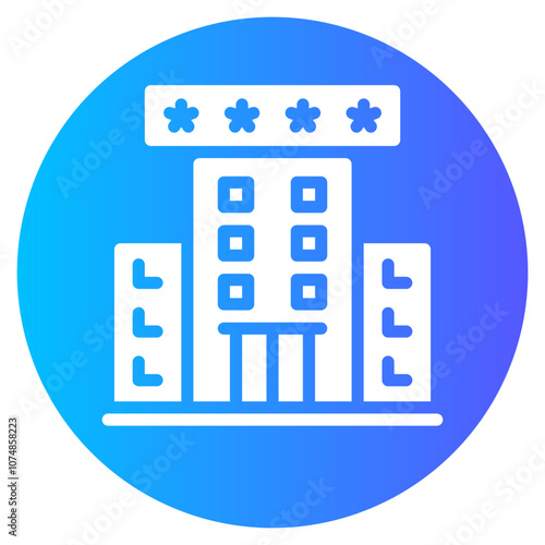 review gradient icon