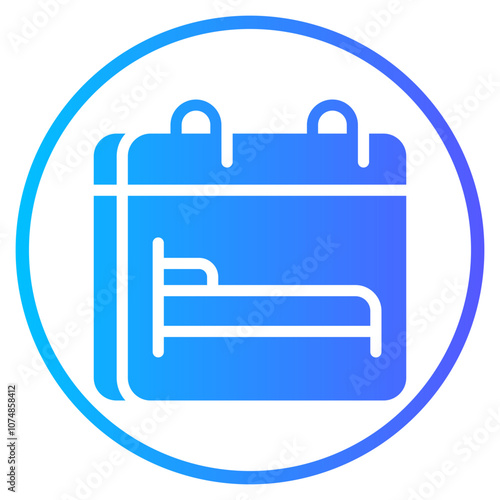 calendar gradient icon