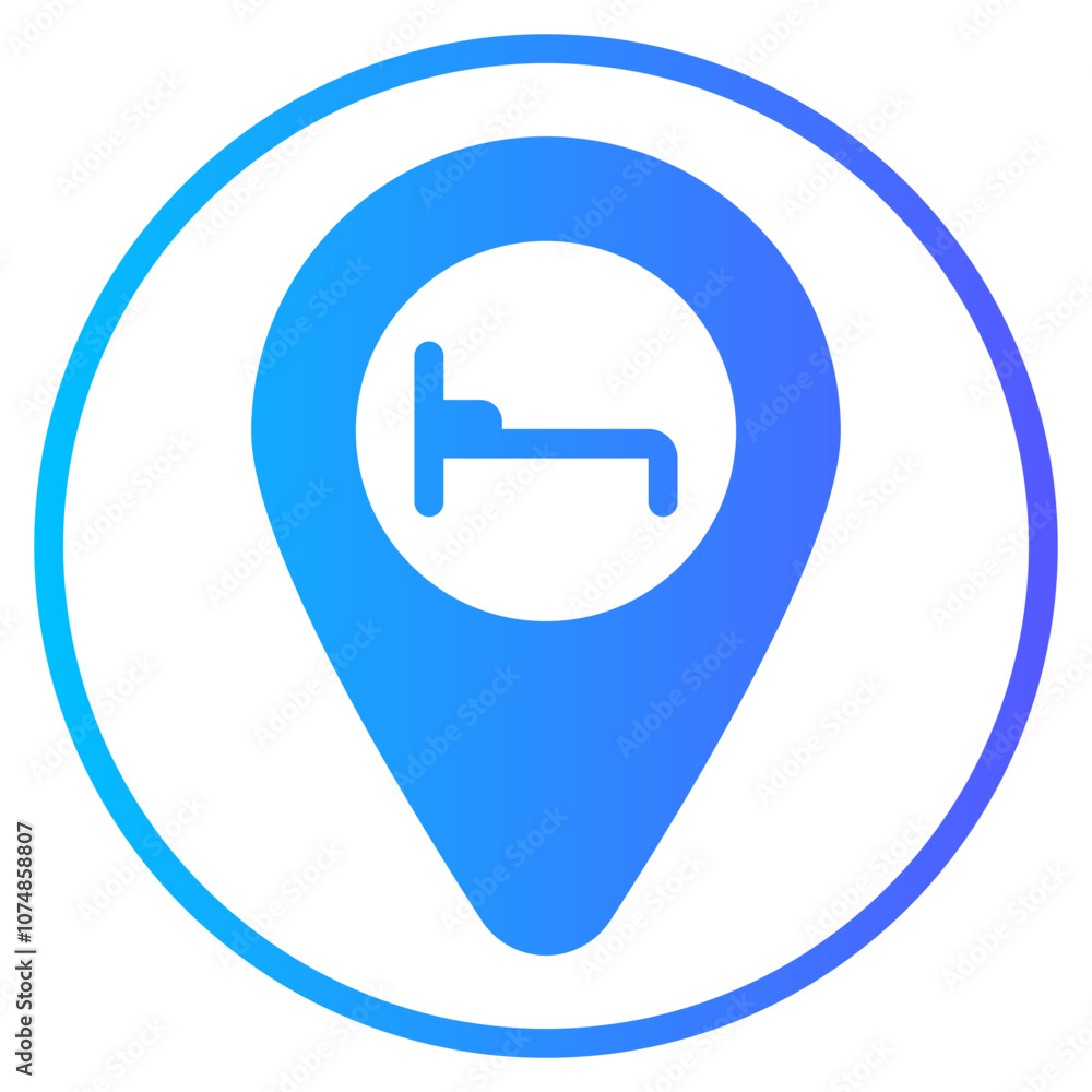 location gradient icon location gradient icon