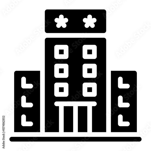 rating stars glyph icon