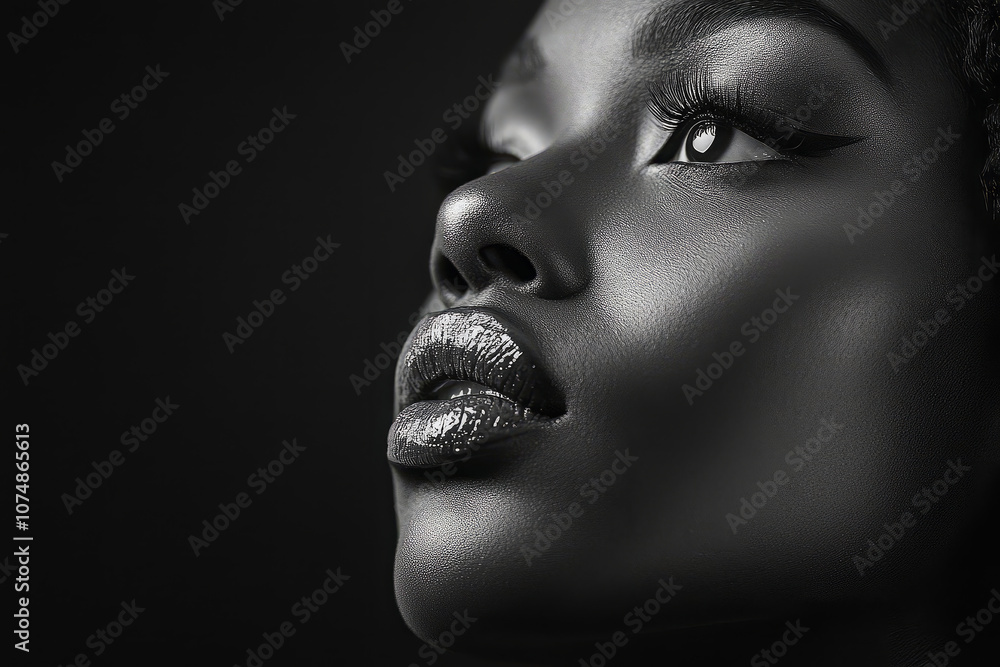 Close up portrait of a beautiful woman. Close up portrait of a beautiful woman.