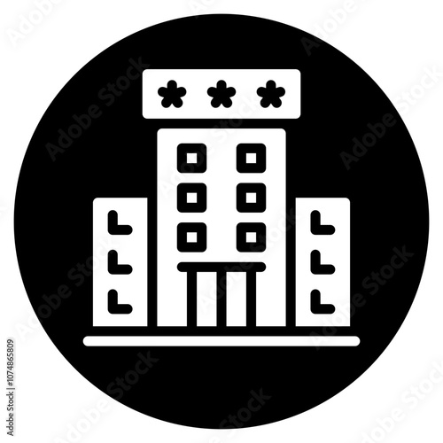 rating stars glyph icon