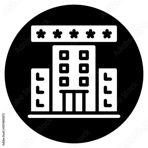 review glyph icon