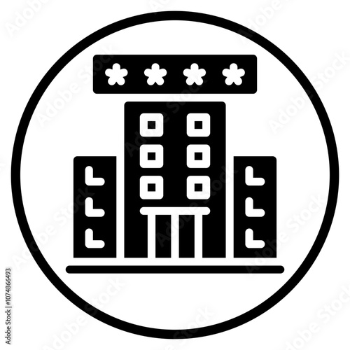 review glyph icon