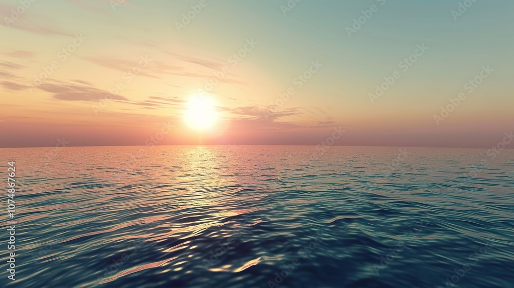 The Breathtaking Ocean Sunrise: A Glorious Display of Golden Rays, Glistening Waters, and the Awakening Sea. The Ocean Sunrise Landscape Where Hope and New Beginnings Emerge The Breathtaking Ocean Sunrise: A Glorious Display of Golden Rays, Glistening Waters, and the Awakening Sea. The Ocean Sunrise Landscape Where Hope and New Beginnings Emerge