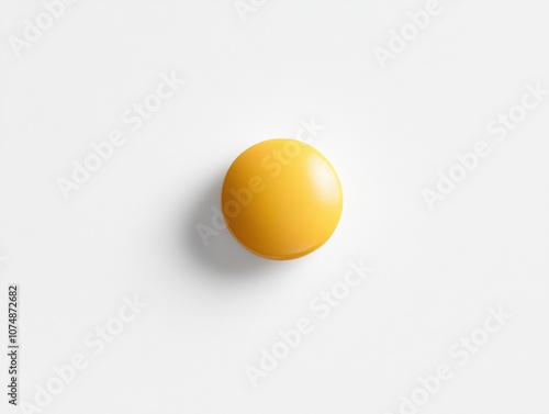 isolated pill on white background.