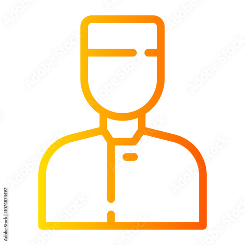 bell boy gradient icon