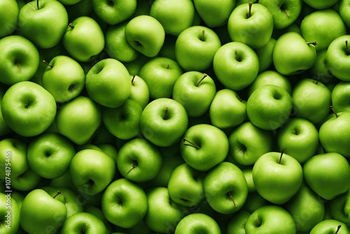 Green Apples Background