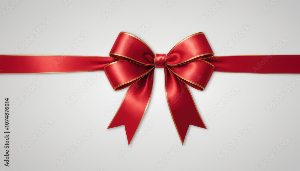 Festive Red Ribbon and Bow for Christmas, Valentine’s and Birthdays Festive Red Ribbon and Bow for Christmas, Valentine’s and Birthdays