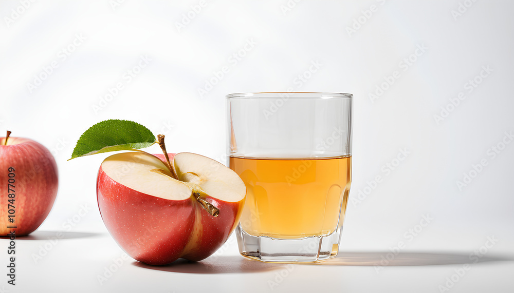 Glass of apple juice with apple slices isolated on white background, professional food photography, studio shot, showcasing fresh fruit and beverage composition. See Less
Glass of apple juice with apple slices isolated on white background, professional food photography, studio shot, showcasing fresh fruit and beverage composition. See Less